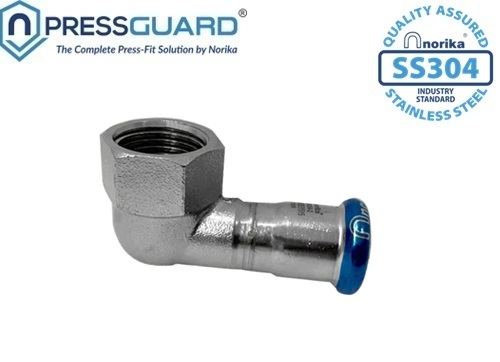 Norika SS304 Press Fit Short Elbow (FI x PF)