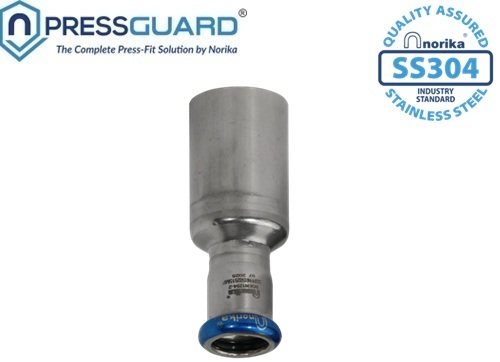 Norika SS304 Press Fit Reducing Socket-MxF BSEN1254-2
